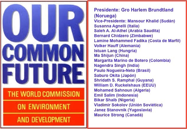 Informe "Nuestro Futuro Común"