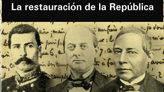 Restauración de la república
