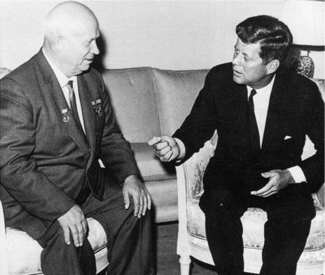Cumbre entre Kruschev y Kennedy en Viena