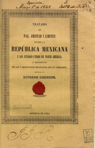 Firma del Tratado Guadalupe-Hidalgo