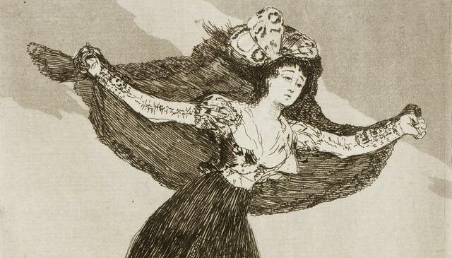 He publishes Caprichos