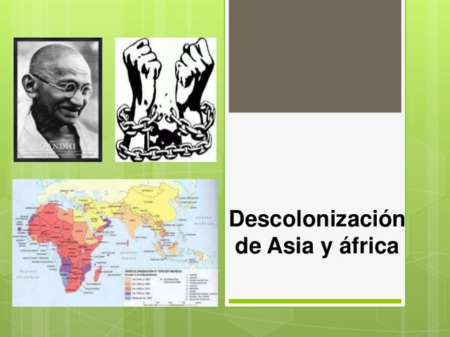 Descolonización Asia y africa