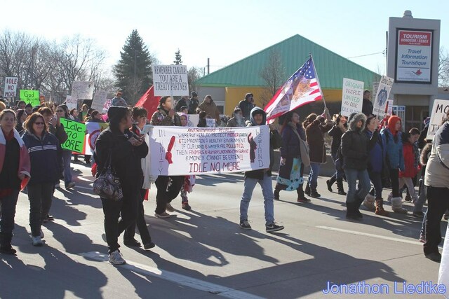 Idle No More's National Day of Action.