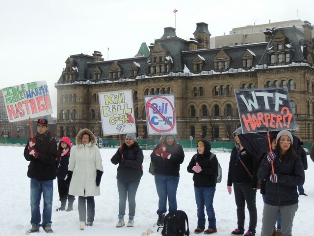 Bill C-45 passes through the Senate and becomes a law.