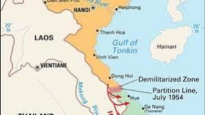 Vietnam Independence but Country Split at 17th Parallel (1954)