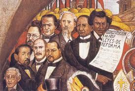 Establecimiento del régimen centralista a manos de Antoni López de Santa Anna.