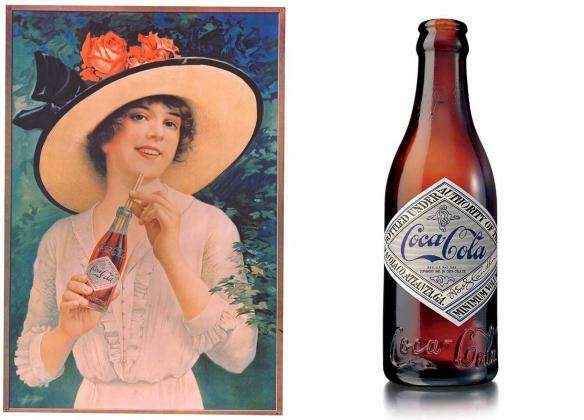 Primer publicidad masiva de coca cola