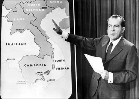 Tropas norteamericanas y de Vietnam del Sur invaden Camboya