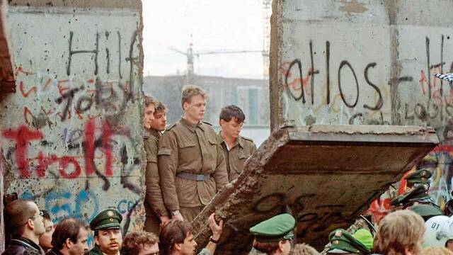 Caida del Muro de Berlin