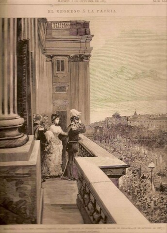 El regreso de los Borbones al trono.