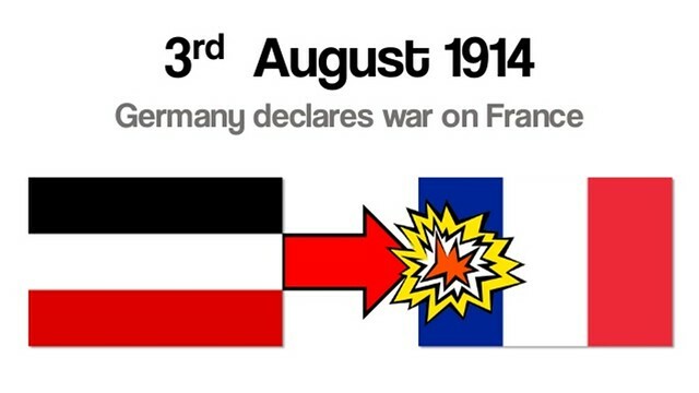 DECLARACIÓN DE GUERRA: ALEMANIA-FRANCIA