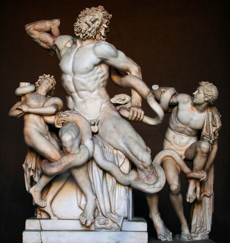 Laocoonte y sus hijos