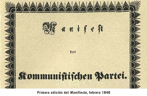 "Manifiesto Comunista" - Marx y Engels
