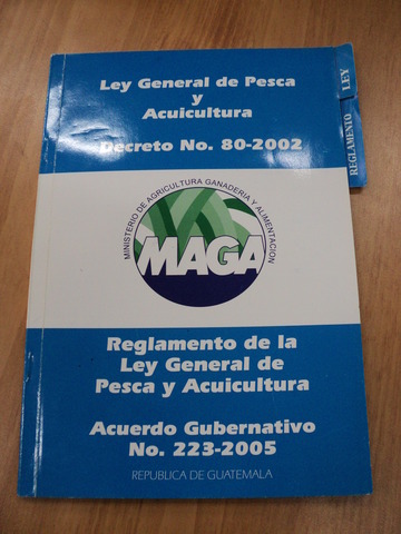 Entra en vigor la  nueva Ley de Pesca, Decreto 80-2002.