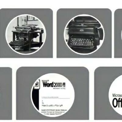 Timeline: los procesadores de texto