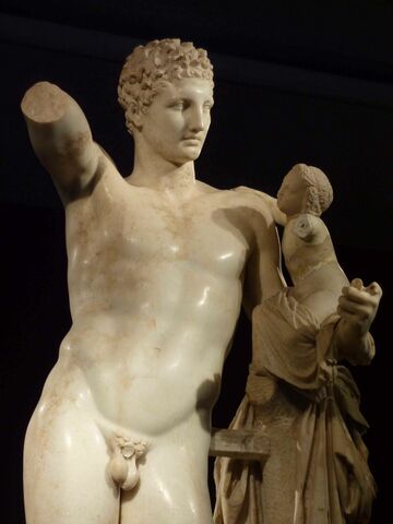 Hermes con Dioniso bambino