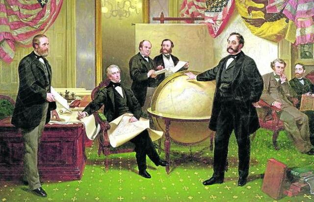 Rusia vende Alaska ➜ EE.UU.