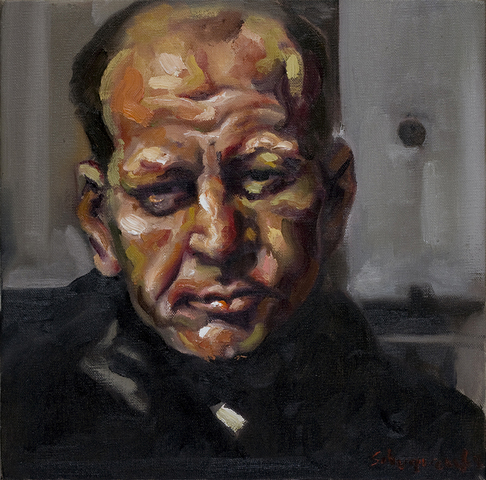 su primera muestra de arte