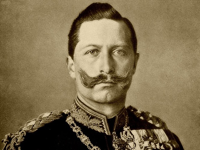 Abdica el emperador de Alemania, Guillermo II.