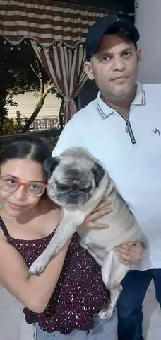 mi papi y mi mascota