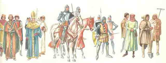 Entorno Social: Eran los Cleros, Nobles