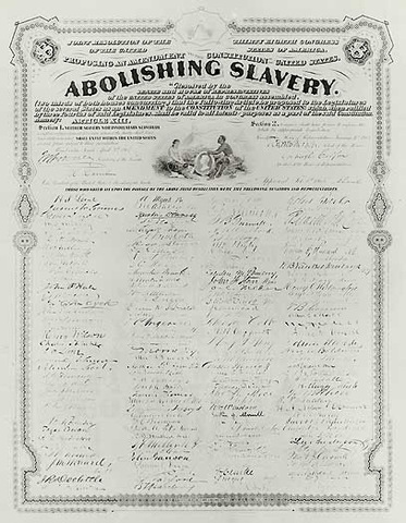 13th Amendment Ratified