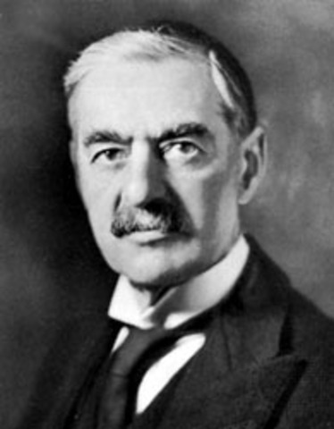 Neville Chamberlain becomes Prime Minister of Great Britian.