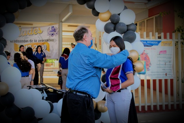 El día de mi graduación de secundaria