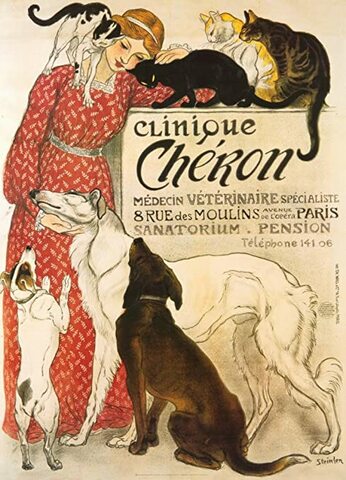 Théophile-Alexandre Steinlen, Clinique Chéron,