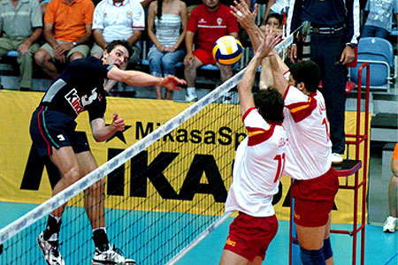 Regla toque de la red