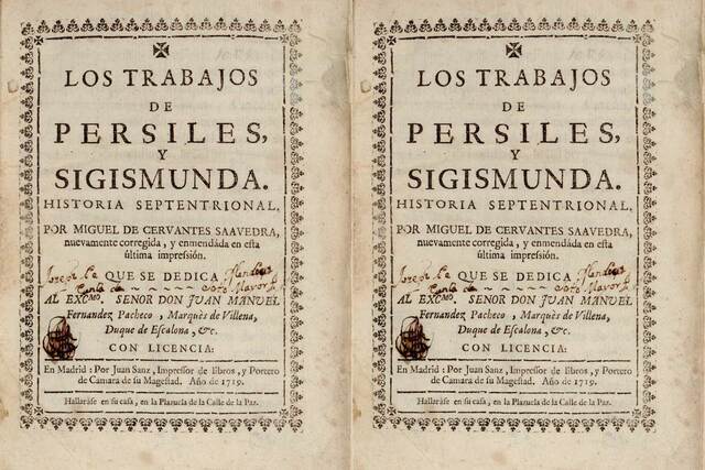 Los trabajos de Persiles y Segismunda