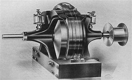 Alternador accionado con vapor