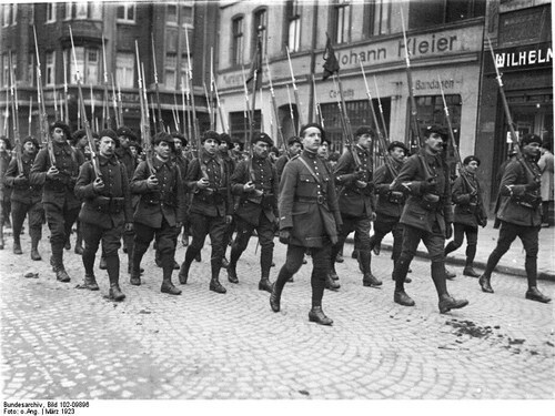 Inicio de la República de Weimar.