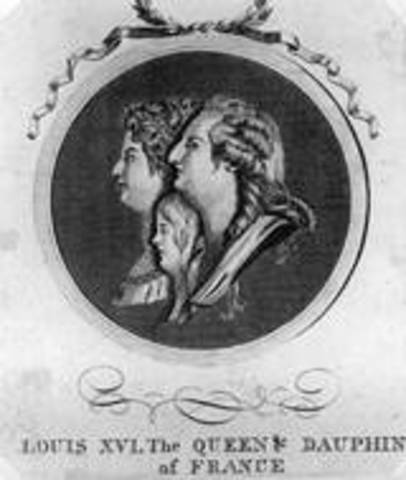 king louis the 16th gets married to Marie Antoinette