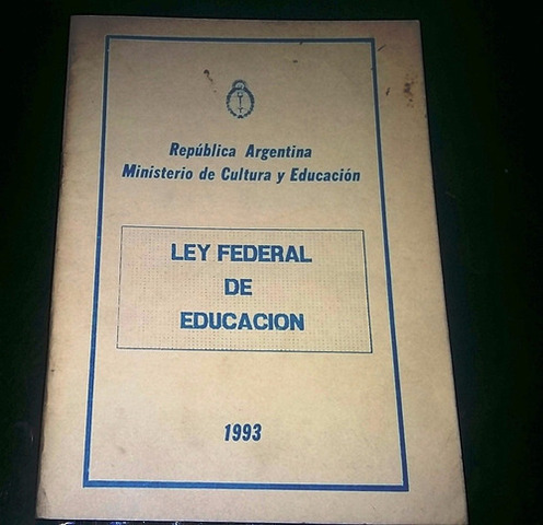 Ley Federal de Educación (Ley 24195)