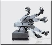 Robot de seis ejes electromecánicos