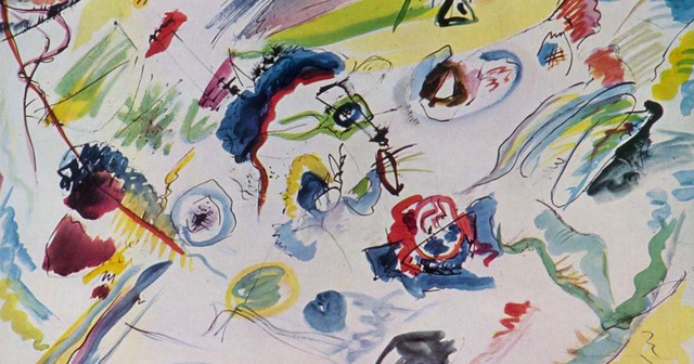 Kandiski pinta la primera acuarela abstracta