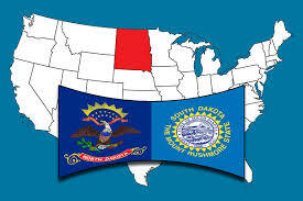North and South Dakota becomes a state
