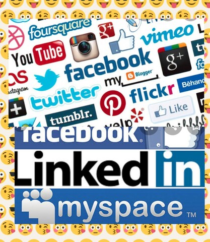 Facebook, Linkelin, Myspace