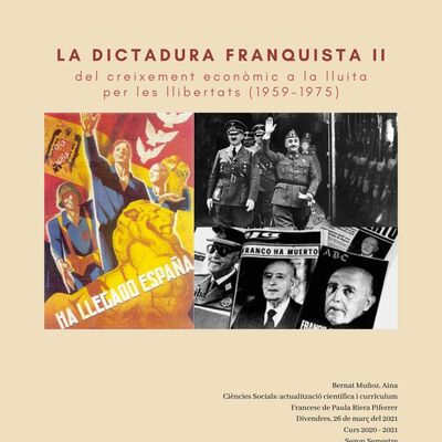 Timeline: La dictadura franquista II: del creixement econòmic a la lluita per les llibertats (1959-1975)