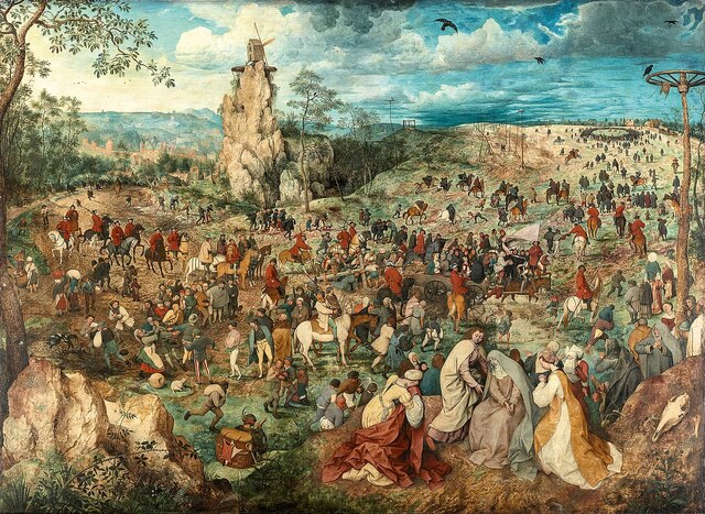 La procesion al Calvario