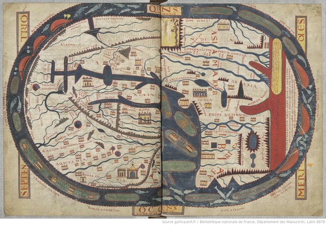 Mappa Mundi de Beatus de Liébana