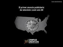 PUBICIDAD EN TELEVISION