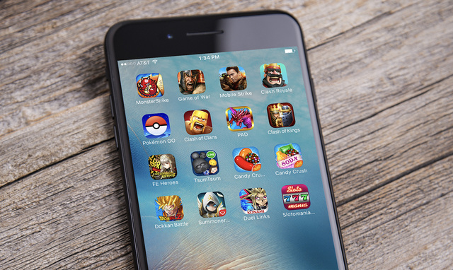 The ability to game on the go brought an interest in another genre of games that relied on ‘apps.’ What type of games are these called?