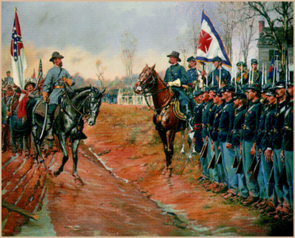 The Appomattox Courthouse Surrender