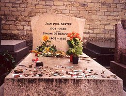 Muerte de Jean Paul Sartre