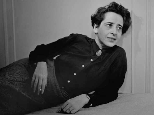 Hannah Arendt.