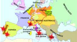 Timeline: LAS REVOLUCIONES LIBERALES DE 1820