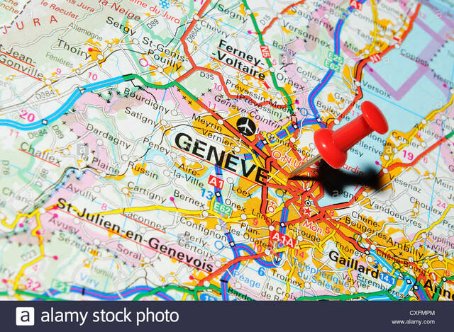 Transporte multimodal, Ginebra