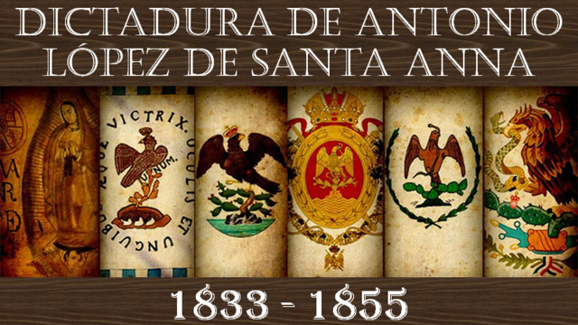 Características De La Dictadura De Santa Anna www.timetoast.com